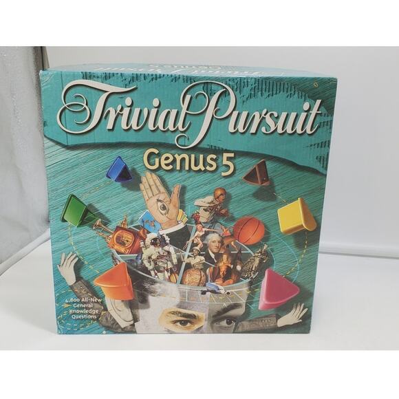 Trivial Pursuit Genus 5 Game 2000 **100% COMPLETE** - Picture 1 of 9